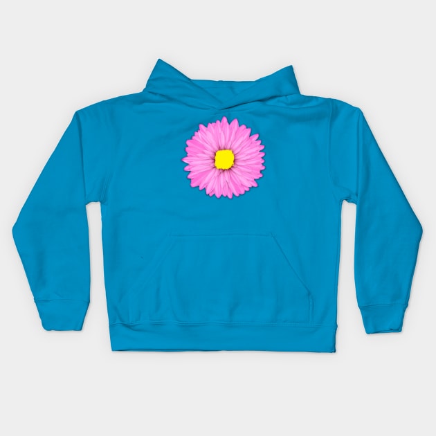 Daisy Pink Yellow Sunflower T-Shirt/tee Kids Hoodie by EllenDaisyShop